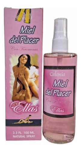 Perfume Seductor Con Fermonas Miel Del Placer Ellas 2 Pzas