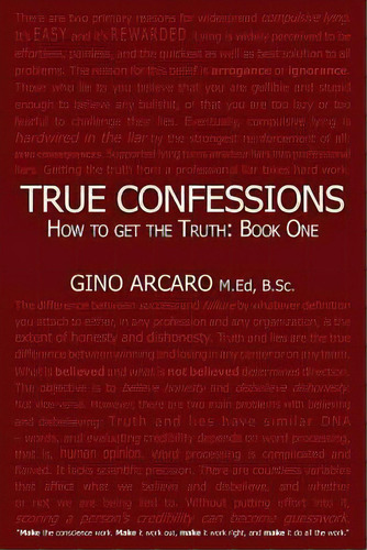 True Confessions, De Gino Arcaro. Editorial Jordan Publications Inc, Tapa Blanda En Inglés