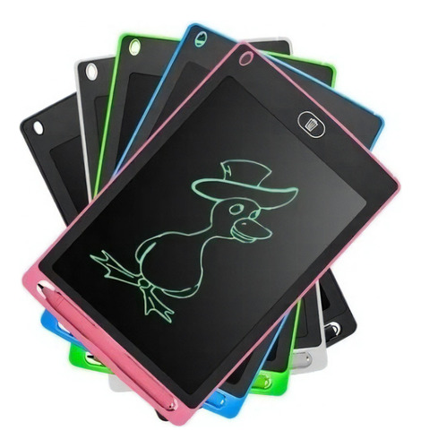 Lousa Mágica Infantil Lcd Tela 12 Polegadas Tablet Desenhar Cor Verde