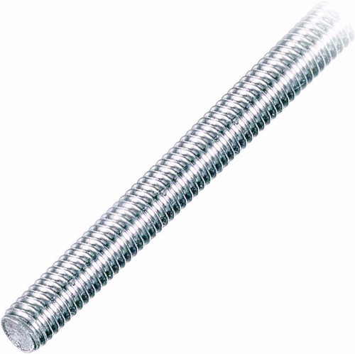 Varilla Roscada Acero Galvanizado 1-1/2 Pulgada / 1 Mt Largo
