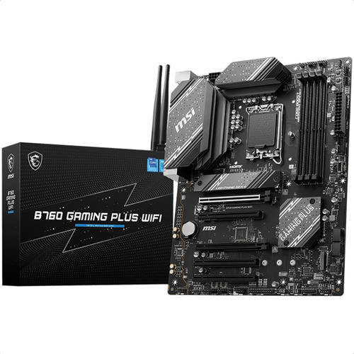 Tarjeta Madre Msi B760 Gaming Plus Wifi Ddr5 M.2 Usb-c 1700