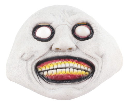 Cubierta Facial Aterradora De Látex Para Disfraz De Hallowee
