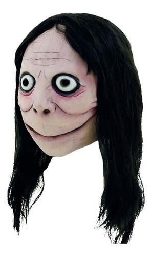 Máscara Creepypasta: Momo 26808 Halloween Color Beige