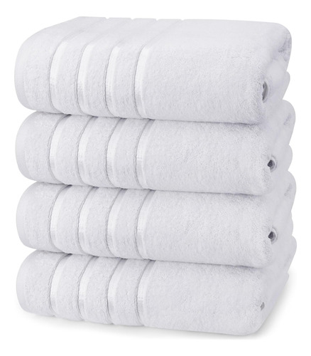 Utopia Towels Juego De 4 Toallas De Baño De Gran Tamaño De V
