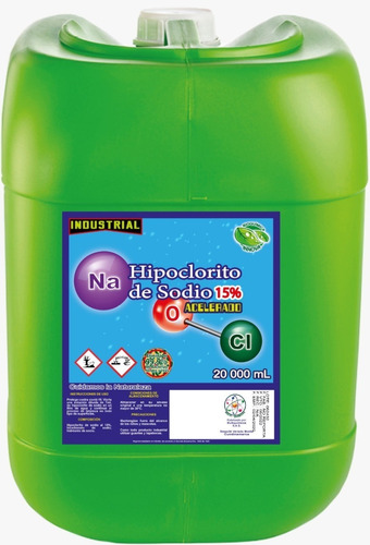 Cloro Hipoclorito 15% Garrafa 20 Lt 