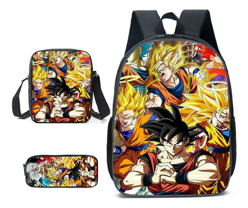 3 Unids/set Dragon Ball Regreso A La Escuela Regalos Anime M