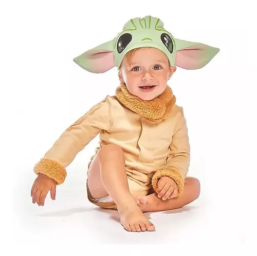 Disfraz de Yoda para niños pequeños