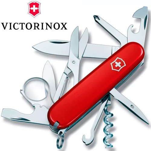 Canivete Victorinox Explorer 16 Funções Vermelho Original