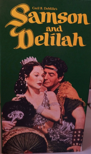 Samson And Delilah Vhs Movie Hedy Lamarr 1949