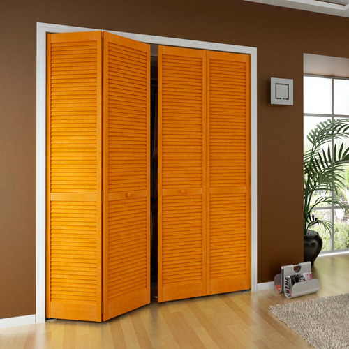 Imagen 8 de 10 de Puerta Plegable 2 Hojas En Madera, Divisoria Ambiente - Rc