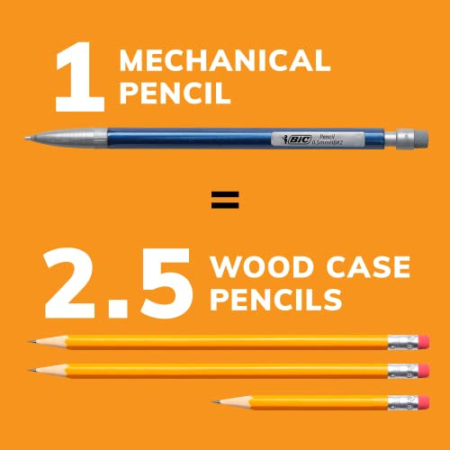 Lápis Mecânicos Bic Xtraprecision Erasers Fine Point
