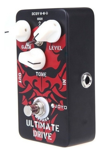 . Pedal De Efecto Joyo Vintage Ultimate Drive Jf-02 Negro