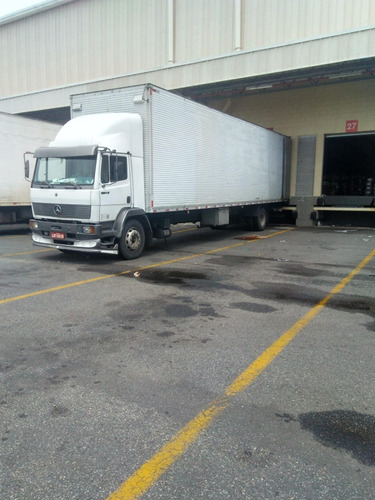 Mb 1214c Baú 11.5 Mts Passo Com Serviço