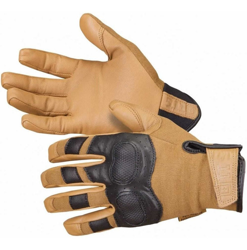 Remate Guantes 5.11 Tactical Series Kevlar Hard Time Coyote