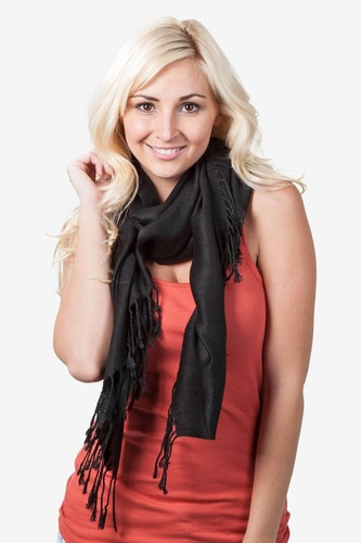 Pashmina/bufanda Negra Lorelei Chica Miscellaneous By Caff