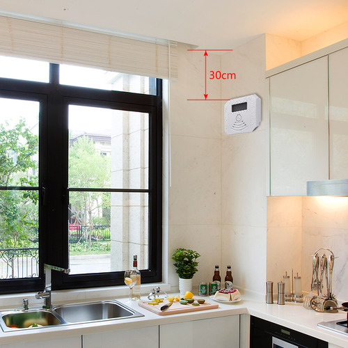Detector De Co2 Que Funciona Con Pilas Con Pantalla Led Y Al