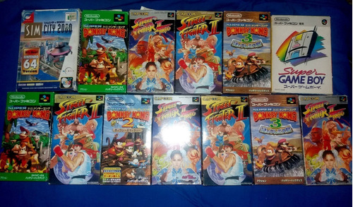 Juegos De Superfamicom En Caja Completos Nuevos