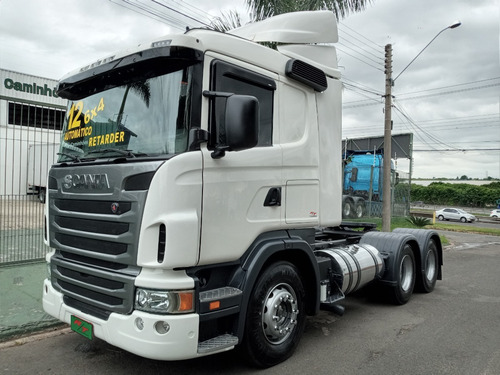 Imagem 3 de 22 de Scania G 420 6x4 2012 Automático Retarder 440 450 460
