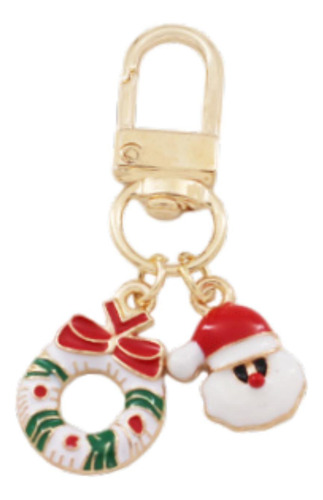 Llavero Navideño Con Figura Decorativa, Regalo De Navidad,