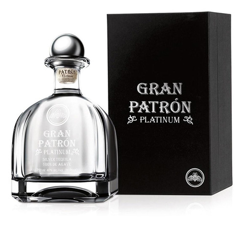 Caja De 3 Tequila Gran Patrón Platinum 750 Ml