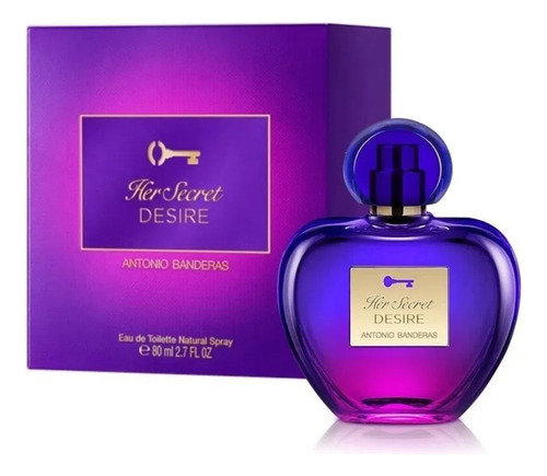 Perfume Her Secret Desire De Antonio Banderas 80ml. Damas