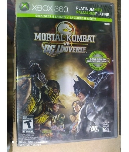 Mortal Kombat Vs Dc Universe Xbox 360 Fisico 