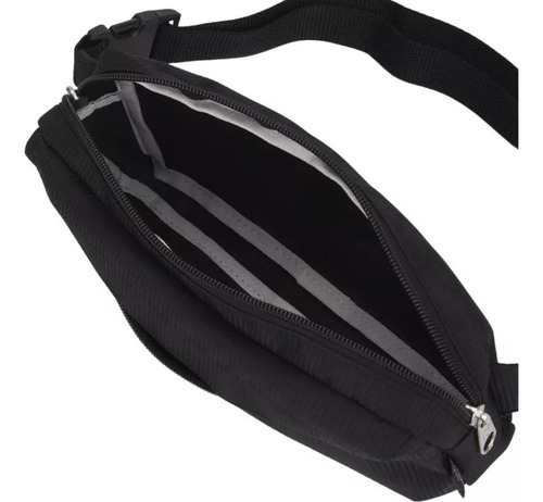 Cangurera Jansport Waisted Negro Js00t81b81m Negro Rayas
