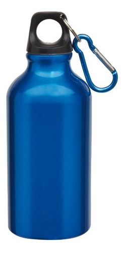 Botella Deportiva Agua Metálica Aluminio Tapa Rosca 400 Ml