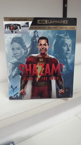 4k Ultra Hd + Blu-ray - Shazam Fury Of The Gods Icon Edition