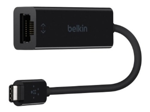 Adaptador Rede Gigabit Usb-c Belkin F2cu040btblk Macbook  Pc