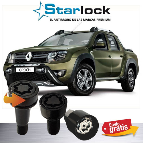 Candados  Renault Oroch Zen 2019 Starlock Envío Gratis