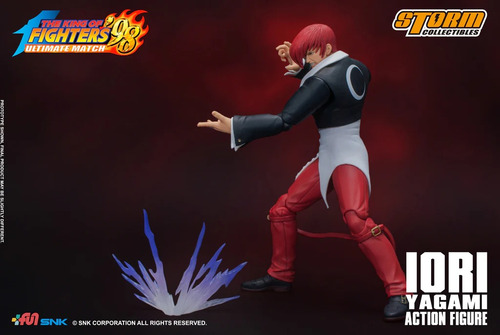 Action Figure Iori Terry Storm Collectible Boneco King Fight