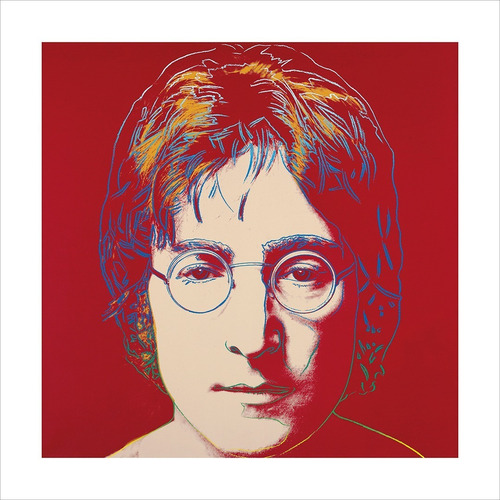 Lamina Fine Art John Lennon Andy Warhol 60x60 M Y C