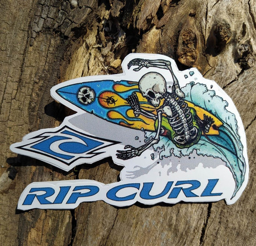 11 Calcomanías 10cm Rip Curl Santa Cruz Quiksilver Vans Y +