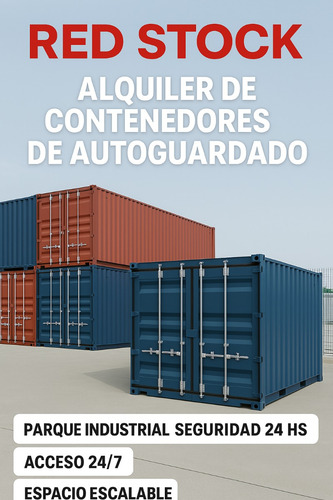 Alquiler De Contenedor Industrial 20 O 40 Pies En Moreno/pi