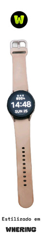 Relógio Samsung Smart Wathc 4 40mm Rose Rose Da Foto Rise Preto (Usado)