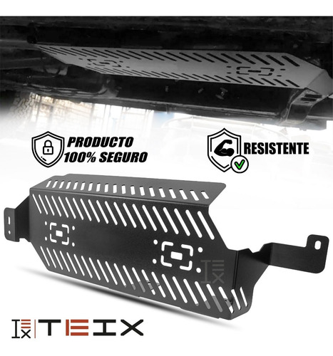 Imagen 2 de 9 de Protector Placa Anti Robo Catalizador Para Toyota Hilux 2022