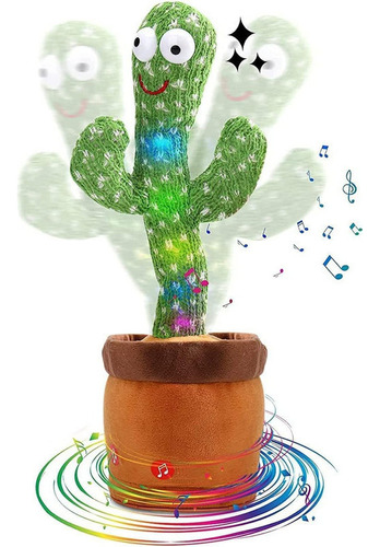 Cactus Bailarín, Cactus Parlante Que Repite Lo Que Dices