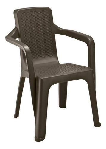 Silla Eterna Con Brazos Rimax Original Rattan  Tacón Antides