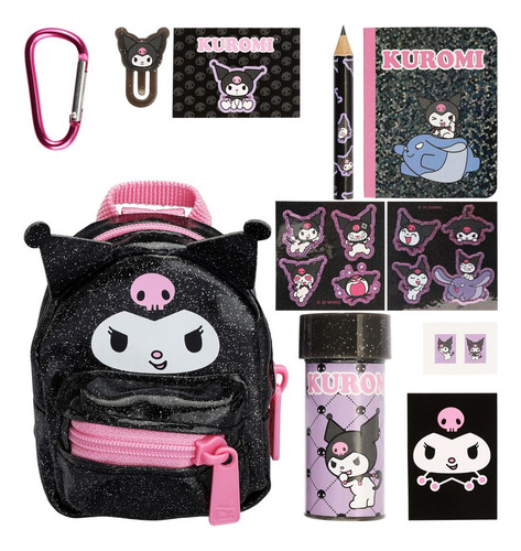 Mini Mochila Real Littles Hello Kitty - Kuromi