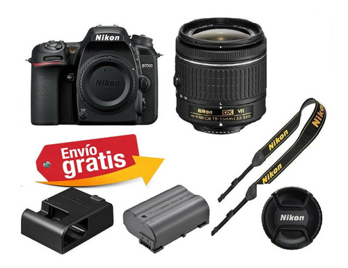 Imagen 7 de 8 de Camara Profesional Nikon D7500 20,9mp Lente 18-55wifi 4k Uhd
