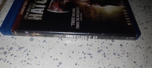 Película Hatchet 2 Untated Director Cut Bluray Adam Green
