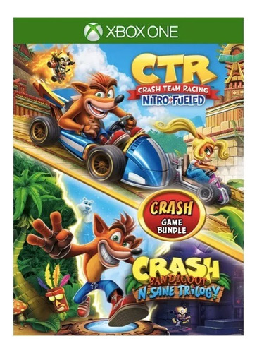 Crash Bandicoot Bundle - N. Sane Trilogy + Ctr Nitro-fueled
