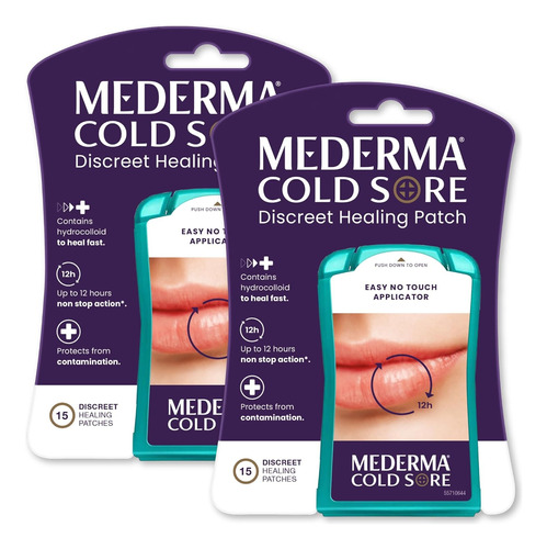 Mederma Cold Sore Alivio Rapido Herpes Labial Original 2pack