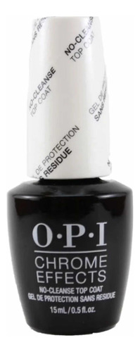 Opi Chrome Effects - No Cleanse Top Coat - 15 Ml