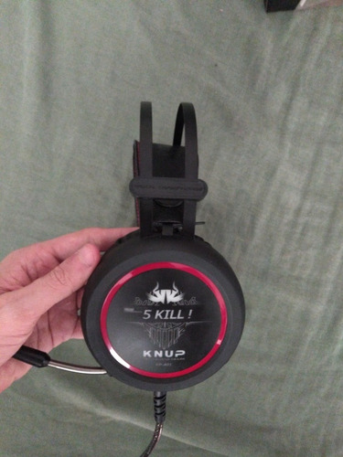 Headset Gamer Knup 5 Kill Rgb