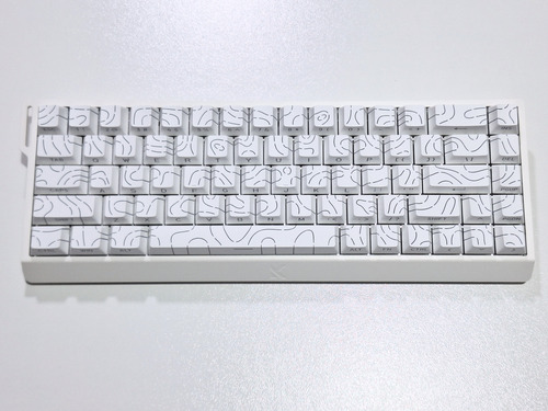 Teclado Magnético Gamer Mchose Ace68 Rgb Socd Rapid Trigger Branco Inglês Us