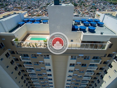 Imagem 2 de 14 de Vivendas Do Imperador - Nilópolis - Apartamento A Venda No Bairro Centro - Nilopolis, Rj - Brj22299
