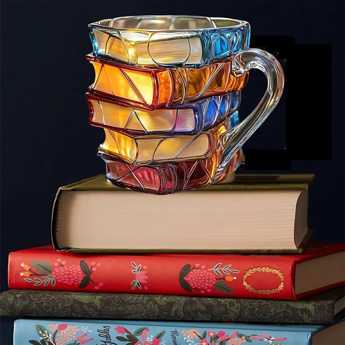 Taza De Libro Pintado 2025, Nuevas Tazas Novedosas, Tazas
