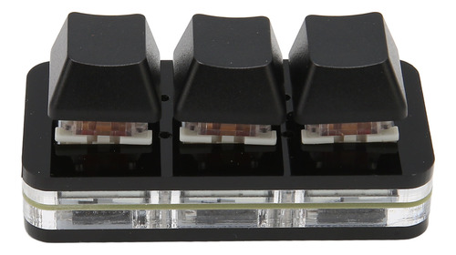 Mini Teclado Programable De 3 Teclas Usb Rgb Con Retroilumin